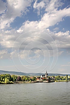 Oestrich-Winkel on the Rhine