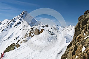 Oetztal Alps in Winter, Austria