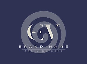 OEV abstract letter logo design