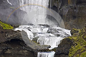 Ofaerufoss Waterfall