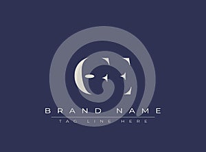 OFE abstract letter logo design