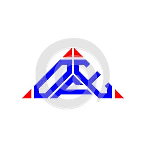 OFE letter logo creative design with vector graphic, OFE