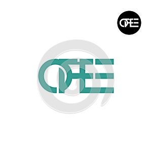 OFE Logo Letter Monogram Design