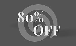 Image illustration 80% OFF sale