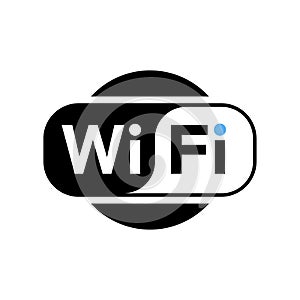 Wi-fi wireless network icon.