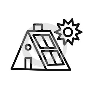 Off the Grid icon linear graphics set vector
