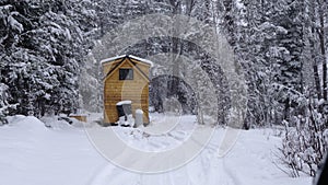 Off grid tiny house in the mountains