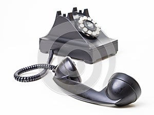 Off the hook - Retro telephone off the hook