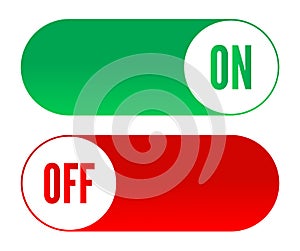 on off icon illustration vector download