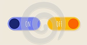 On and off interface