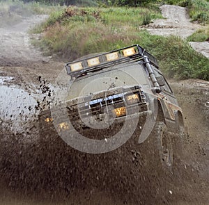 Off road action photo