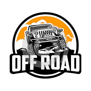 Off road logo template Premium Vector