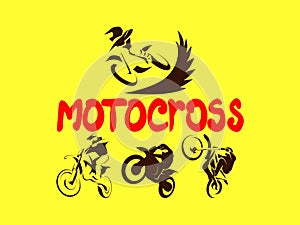 Off road Motorcycles set