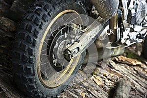 Off-road mountain motorcycle