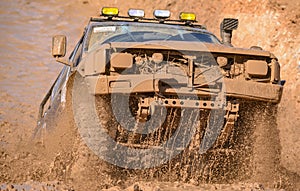 Off-road vehicle and dirt track