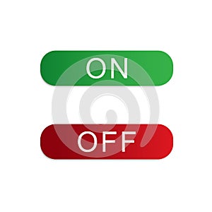 On off switch button icon