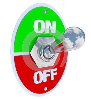 On and Off - Toggle Switch