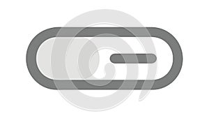 Off Toggle Switch Icon: Disable Functionality and Control Setting, vector design Generative AI