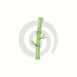 Off-white, emphasizing the simplicity and elegance of the bamboo