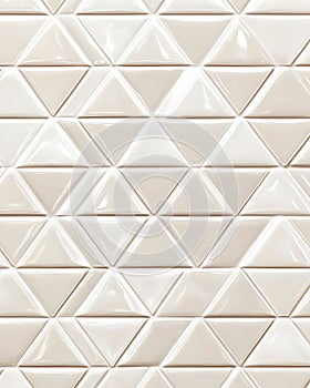 Seamless Triangular Tiles Pattern - Glossy.