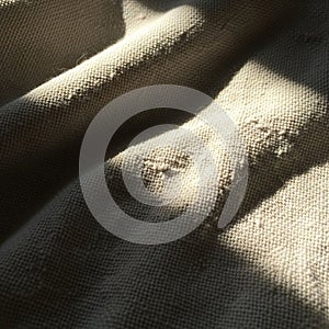 Or off white and its weave pattern creates subtle shadows and