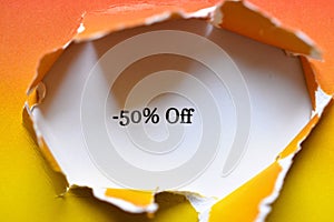 -50% off write