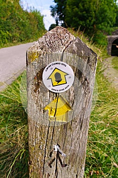 Offas Dyke Footpath Sign photo
