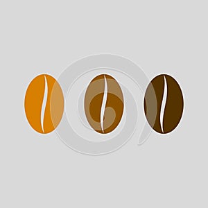 ÃÂ¡offee bean vector icon. Coffee Roasting