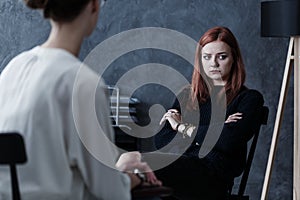 Offended teenager and counselor appointment