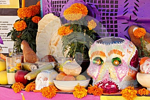 Offering in mixquic, Day of the dead in mexico city I