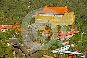 The Offering of the Six Devas with Po Lin Monastery