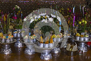 Offerings to the Buddha