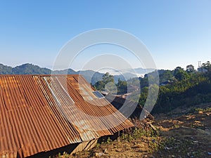 Offgrid solar power in rural Laos