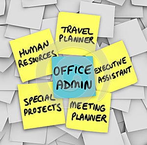 Office Administrator Job Duties Meeting Travel Planner Executive