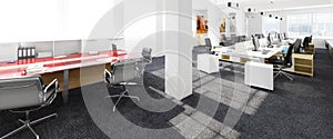 Office architecture panoramic