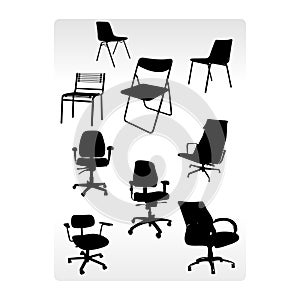 Office armchairs