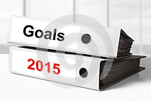 Office binders goals 2015