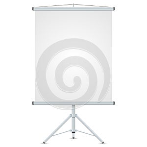Office blank whiteboard