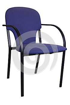 Office blue chair