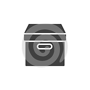 Office Box vector icon