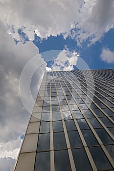 Office buidling with blue sky