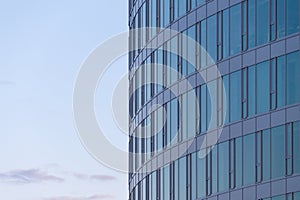 Office building. Details and elements of architecture