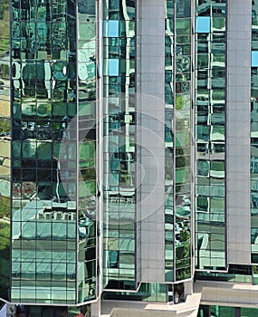 Office Building Glass