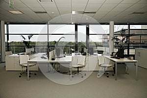 Office building interior