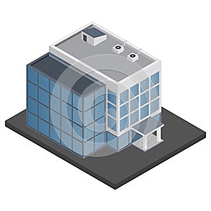 Office building isometric