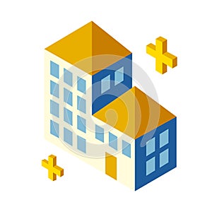 Office Building Isometric illustration