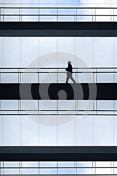 office building man