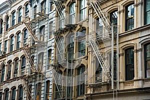 Office building in Soho district of New York City