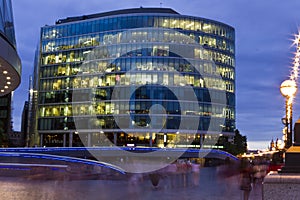 Office Building at twilight