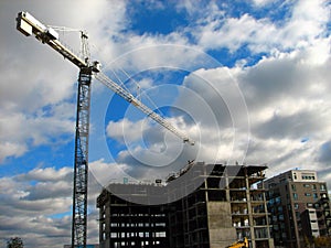 Office building under construction